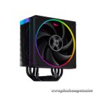 ID-Cooling Aktív CPU hűtő - FROZN A410 ARGB (29.9dB; max. 132,54 m3/h; 4pin, 4 db heatpipe, 12cm, A-RGB, PWM)