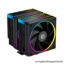   ID-Cooling Aktív CPU hűtő - FROZN A620 ARGB (29,9dB; max 132,52 m3/h; 4Pin csatlakozó, 6 db heatpipe, 2x12cm, PWM)
