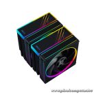 ID-Cooling Aktív CPU hűtő - FROZN A620 ARGB (29,9dB; max 132,52 m3/h; 4Pin csatlakozó, 6 db heatpipe, 2x12cm, PWM)