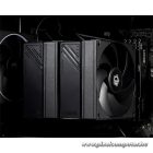 ID-Cooling Aktív CPU hűtő - FROZN A620 BLACK (29,85dB; max 132,94 m3/h; 4Pin csatlakozó, 6 db heatpipe, 12cm, PWM)