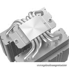 ID-Cooling CPU Cooler - FROZN A620 PRO SE ARGB WH (27,2dB; max 98,54 m3/h; 4Pin csatlakozó, 6 db heatpipe, 2x12cm, PWM)