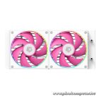 ID-Cooling CPU Water Cooler - FX240 INF PINK (29.9dB; max. 132,52 m3/h; 2x12cm, A-RGB, rózsaszín)