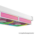 ID-Cooling CPU Water Cooler - FX240 INF PINK (29.9dB; max. 132,52 m3/h; 2x12cm, A-RGB, rózsaszín)