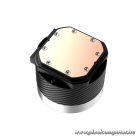 ID-Cooling CPU Water Cooler - FX240 INF (27.2dB; max. 98,54 m3/h; 2x12cm, A-RGB, fekete)