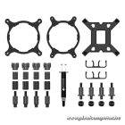 ID-Cooling CPU Water Cooler - FX240 PRO WHITE (25dB; max. 140,16 m3/h; 2x12cm, fehér)