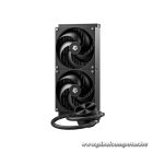 ID-Cooling CPU Water Cooler - FX280 PRO SE (24.9dB; max. 122,66 m3/h; 2x14cm, fekete)