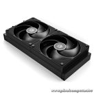 ID-Cooling CPU Water Cooler - FX280 PRO SE (24.9dB; max. 122,66 m3/h; 2x14cm, fekete)