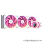ID-Cooling CPU Water Cooler - FX360 INF PINK (29.9dB; max.132,52 m3/h; 3x12cm, A-RGB, rózsaszín)