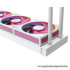 ID-Cooling CPU Water Cooler - FX360 INF PINK (29.9dB; max.132,52 m3/h; 3x12cm, A-RGB, rózsaszín)