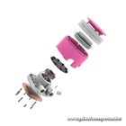 ID-Cooling CPU Water Cooler - FX360 INF PINK (29.9dB; max.132,52 m3/h; 3x12cm, A-RGB, rózsaszín)