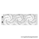 ID-Cooling CPU Water Cooler - FX360 LCD WHITE (27.2dB; max.98,54 m3/h; 3x12cm, A-RGB, fehér)