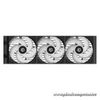 ID-Cooling CPU Water Cooler - FX360 LCD (27.2dB; max.98,54 m3/h; 3x12cm, A-RGB, fekete)