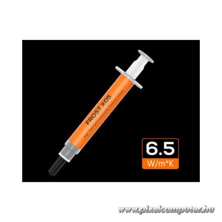 ID-Cooling Hőpaszta - FROST X05 5G (Hővezetési tényező:>6,5 W/m-K, Hőállóság: 5., Viszkozitás: 480, 5 gramm)