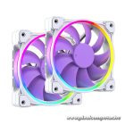 ID-Cooling CPU vízhűtő - PINKFLOW 240 DIAMOND PURPLE (16,3-33,5dB; max. 93,78 m3/h; 2x12cm)