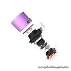 ID-Cooling CPU vízhűtő - PINKFLOW 240 DIAMOND PURPLE (16,3-33,5dB; max. 93,78 m3/h; 2x12cm)