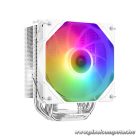 ID-Cooling Aktív CPU hűtő - SE-224-XTS ARGB WHITE (28.9dB; max. 118,93 m3/h; 4pin csatlakozó, 4 db heatpipe, 12cm, PWM, LED)