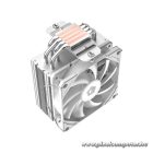 ID-Cooling Aktív CPU hűtő - SE-224-XTS ARGB WHITE (28.9dB; max. 118,93 m3/h; 4pin csatlakozó, 4 db heatpipe, 12cm, PWM, LED)
