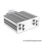 ID-Cooling Aktív CPU hűtő - SE-224-XTS ARGB WHITE (28.9dB; max. 118,93 m3/h; 4pin csatlakozó, 4 db heatpipe, 12cm, PWM, LED)