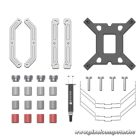 ID-Cooling Aktív CPU hűtő - SE-224-XTS ARGB WHITE (28.9dB; max. 118,93 m3/h; 4pin csatlakozó, 4 db heatpipe, 12cm, PWM, LED)