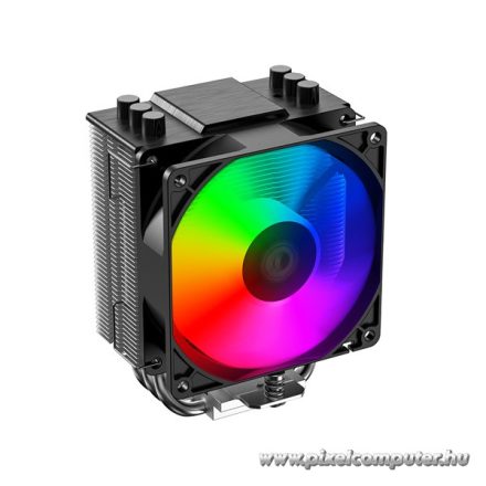 ID-Cooling CPU Cooler - SE-903-XT FRGB (25,8dB; max. 77,81 m3/h, 4pin csatlakozó, 3 db heatpipe, 9cm, PWM,  FRGB)