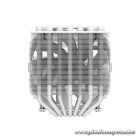 ID-Cooling Aktív CPU hűtő - SE-207-XT SLIM SNOW (15.2-35.2 dB; max 129,39 m3/h; 4Pin csatlakozó, 7 db heatpipe, 2x12cm, PWM)