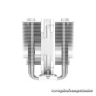 ID-Cooling Aktív CPU hűtő - SE-207-XT SLIM SNOW (15.2-35.2 dB; max 129,39 m3/h; 4Pin csatlakozó, 7 db heatpipe, 2x12cm, PWM)