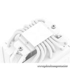 ID-Cooling Aktív CPU hűtő - SE-207-XT SLIM SNOW (15.2-35.2 dB; max 129,39 m3/h; 4Pin csatlakozó, 7 db heatpipe, 2x12cm, PWM)