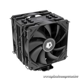   ID-Cooling Aktív CPU hűtő - SE-225-XT BLACK V2 (15.2-35.2 dB; max 129.39 m3/h; 4Pin csatlakozó, 5 db heatpipe, 2x12cm, PWM)