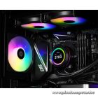 ID-Cooling CPU Water Cooler - Space SL240 XE (25dB; max. 129,39 m3/h; 2x12cm, A-RGB LED, fekete)