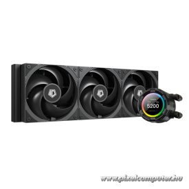   ID-Cooling CPU Water Cooler - SL360 PRO SE (27,2dB; max. 98,54 m3/h; 3x12cm, A-RGB LED, fekete)