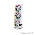 ID-Cooling CPU Water Cooler - Space SL360 WHITE (25dB; max. 132,52 m3/h; 3x12cm, A-RGB LED, fehér)