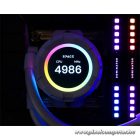 ID-Cooling CPU Water Cooler - Space SL360 XE WHITE (35,2dB; max. 129,39 m3/h; 3x12cm, A-RGB LED, fehér)