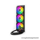 ID-Cooling CPU Water Cooler - Space SL360 XE (35,2dB; max. 129,39 m3/h; 3x12cm, A-RGB LED, fekete)