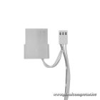 Rampage Cooler 12cm - GLARE F50 (64,56 m3/h, ház hűtésre, Rainbow LED, fehér)