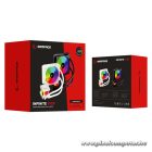 Rampage CPU Water Cooler - INFINITE V120 (Mágneses kijelző, 36,9dB max., 98,54 m3/h; 12cm, A-RGB LED, fehér)
