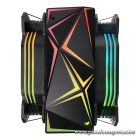 Rampage CPU Cooler - OCTAGON C60 (max 40dB, 96,84 m3/h, 4 pin csatlakozó, 2x12cm, A-RGB, LED)