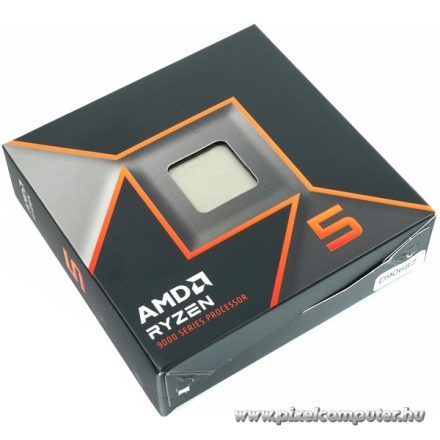 AMD Processzor - Ryzen 5 9600X (3900Mhz 32MBL3 Cache 65W AM5) BOX No Cooler