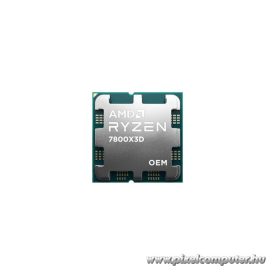   AMD Processzor - Ryzen 7 7800X3D (4200Mhz 96MBL3 Cache 5nm 120W AM5) TRAY