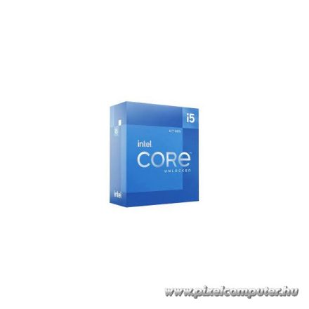 Intel Processzor - Core i5-12600K (3700Mhz 20MBL3 Cache 10nm 125W skt1700 Alder Lake) BOX No Cooler