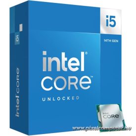   Intel Processzor - Core i5-14600KF (3500Mhz 24MBL3 Cache 10nm 125W skt1700 Raptor Lake) BOX No Cooler No VGA