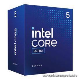   Intel Processzor - Core Ultra 5-225F (20M Cache, up to 4.90 GHz, 65W skt1851, Arrow Lake) BOX No VGA