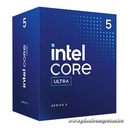 Intel Processzor - Core Ultra 5-225F (20M Cache, up to 4.90 GHz, 65W skt1851, Arrow Lake) BOX No VGA