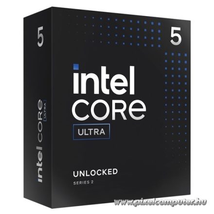 Intel Processzor - Core Ultra 5-245K (24M Cache, up to 5.20 GHz, 125W skt1851, Arrow Lake) BOX No Cooler