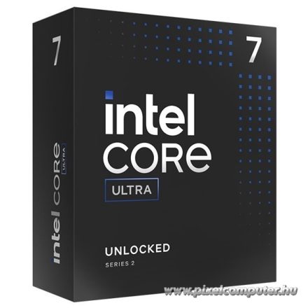 Intel Processzor - Core Ultra 7-265K (30M Cache, up to 5.50 GHz, 125W skt1851, Arrow Lake) BOX No Cooler