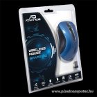 Advance Egér vezeték nélküli - SHAPE 3D (1600 DPI, 3 gomb, ergonomikus, kék)