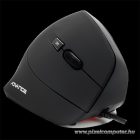 Advance Egér - VERTICAL PLUS MOUSE (1600 DPI, 6 gomb, ergonomikus, fekete)