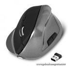 Advance Egér vezeték nélküli - VERTICAL PLUS MOUSE (2400 DPI, 6 gomb, ergonomikus, fekete)