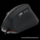 Advance Egér - VERTICAL PLUS MOUSE (1600 DPI, 6 gomb, ergonomikus, fekete)