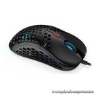Endorfy Egér - LIX Plus (Honeycomb, 19 000 DPI, ARGB, PixArt chip, optikai, 1,8m, fekete)