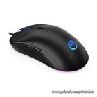 Endorfy Egér - GEM (8000 DPI, ARGB, PixArt chip, optikai, 1,8m, fekete)